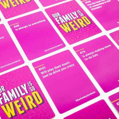 Our Family Is So Weird: A Family Party Game